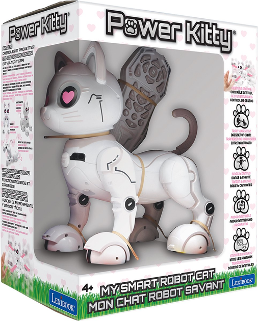 Interaktywna zabawka Lexibook Power Kitty My smart robotic cat (3380743101606) - obraz 1