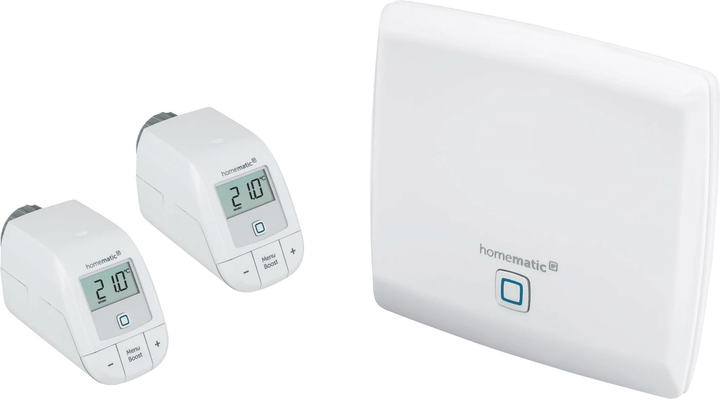 Комплект керування опаленням Homematic IP Smart Home Starter Set "TWO" (4250494927819) - зображення 1