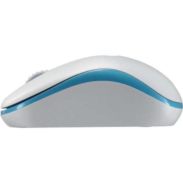 Компьютерная мышка Rapoo M10 Plus, White/Blue - изображение 3