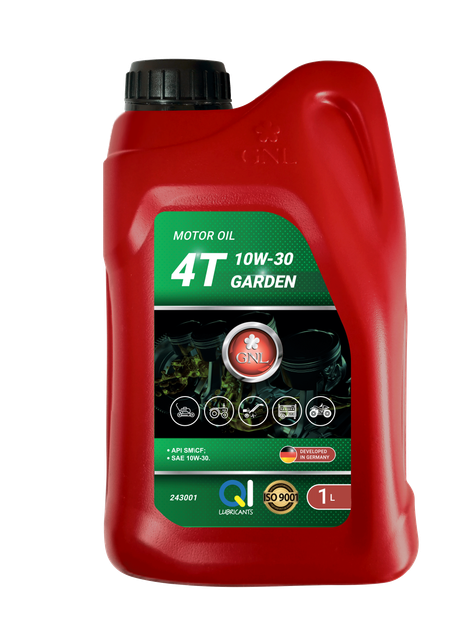 Олива GNL 4T Garden 10W-30 API SM 1л - Фото 1 Олива GNL 4T Garden 10W-30 API SM 1л - изображение 1