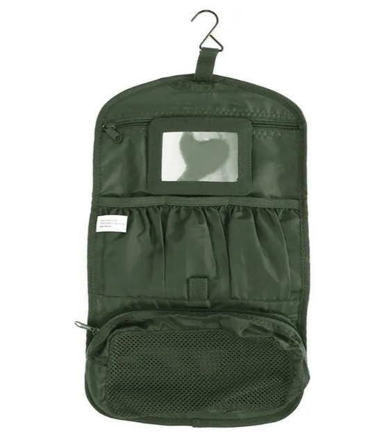 Сумка для туалетного приладдя Mil-Tec British toilet bag olive 16004001 - зображення 2