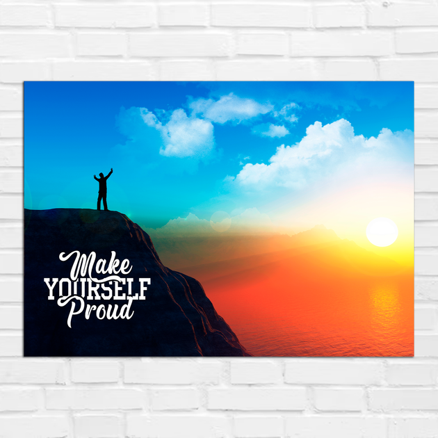 Плакат-постер Кавун Make Yiurself Proud А2 Різнокольоровий ПЛ000909А2 - Фото 1 Плакат-постер Кавун Make Yiurself Proud А2 Різнокольоровий ПЛ000909А2 - зображення 1