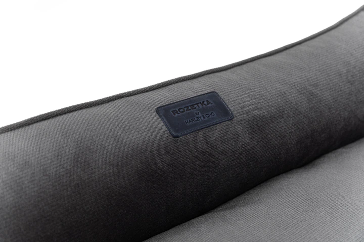 Лежак Harley and Cho Rozetka Dreamer XXL (120 x 80 см) Velur Anthracite (3103875) - Фото 6 Лежак Harley and Cho Rozetka Dreamer XXL (120 x 80 см) Velur Anthracite (3103875) - изображение 6