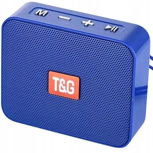 Бездротова Bluetooth акустика з FM, USB/SD та TWS T&G 166 Синій (TG166BL) - Фото 1 Бездротова Bluetooth акустика з FM, USB/SD та TWS T&G 166 Синій (TG166BL) - изображение 1