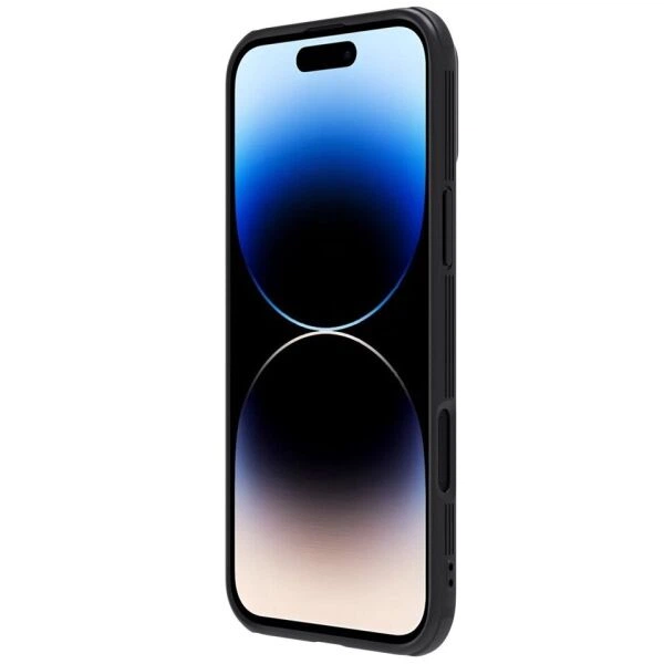 Чохол зі шторкою для камери NILLKIN CamShield Pro для iPhone 16 Pro Max - Black - зображення 4