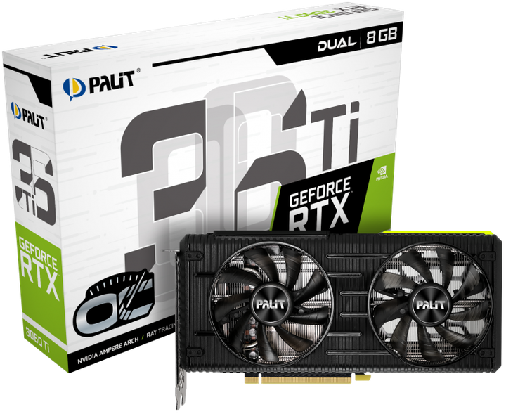 Відеокарта Palit GeForce RTX 3060 Dual - изображение 1