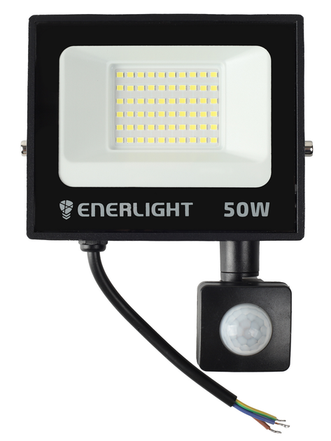 Прожектор ENERLIGHT Mangust 50Вт 6500K с датчиком (MANGUST50SMD80СS) - изображение 2