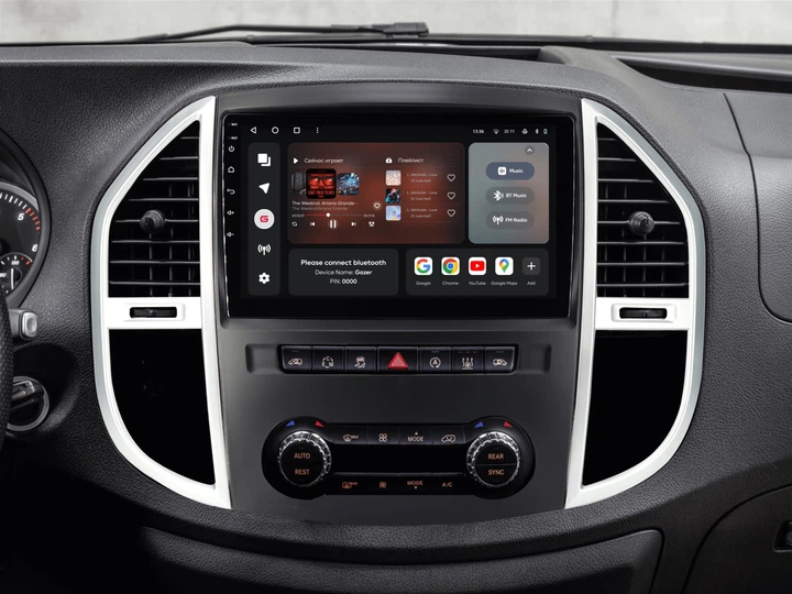 Штатная мультимедийная система Gazer T6010-W447 для Mercedes-Benz Vito 3 (W447) 2014-2020 (T6010-W447) - изображение 8
