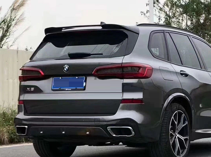 Спойлер на BMW X5 G05 чорний глянсовий ABS-пластик (2019-...) - зображення 2