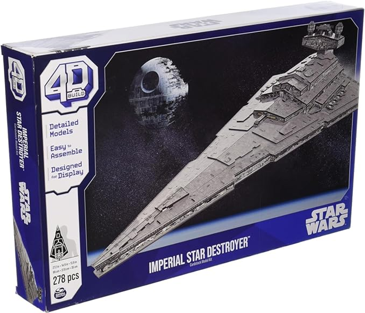 Puzzle Spin Master Star Wars Imperial Star Destroyer 278 elementów (0681147013377) - obraz 1