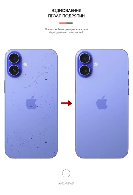 Захисна плівка на задню панель телефона ArmorStandart для Apple iPhone 16 Карбон захисна плівка на задню панель телефона карбон (ARM79601) - Фото 3 Захисна плівка на задню панель телефона ArmorStandart для Apple iPhone 16 Карбон захисна плівка на задню панель телефона карбон (ARM79601) - зображення 3