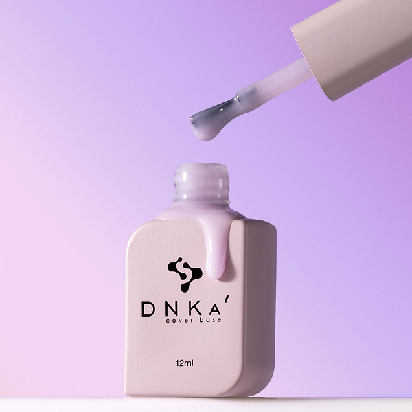 Жидкий полигель для наращивания ногтей (молочно-лиловый) Liquid Acrygel Candy 0011 DNKa 12 мл - изображение 3