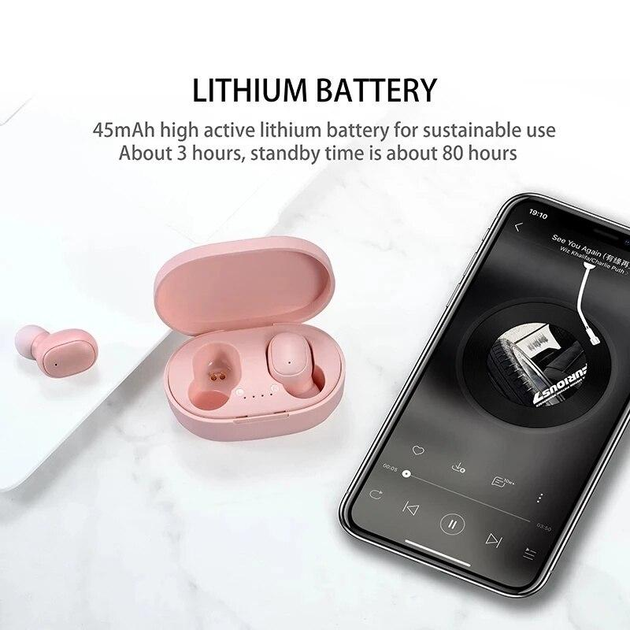 Беспроводные наушники RedMi AirDots A6S Earbuds с кейсом (006k) - изображение 4