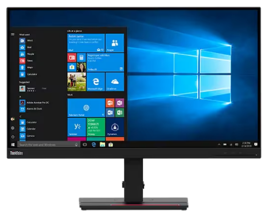 32" Монітор Lenovo ThinkVision T32q-27, (QHD, IPS, 60 Hz, 350 кд/м2, 4мс, контраст 1000:1, HDMI, DP, 4xUSB Type-A) - Фото 1 32" Монітор Lenovo ThinkVision T32q-27, (QHD, IPS, 60 Hz, 350 кд/м2, 4мс, контраст 1000:1, HDMI, DP, 4xUSB Type-A) - зображення 1