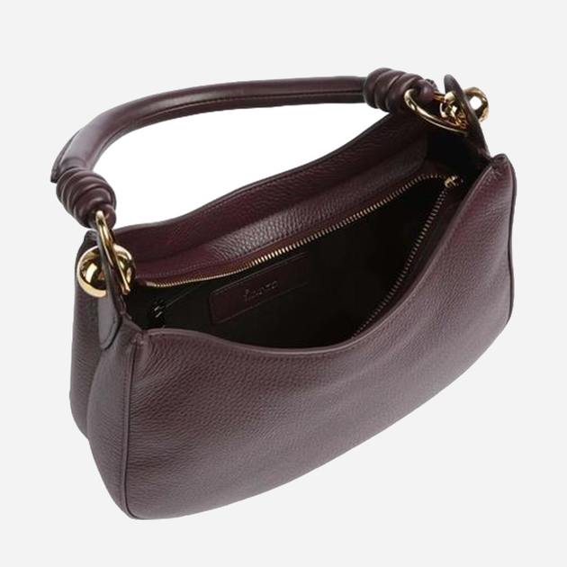 Сумка багет жіноча з натуральної шкіри Furla WB01489BX01762516S1002 Коричнева (8050597546797) - зображення 4