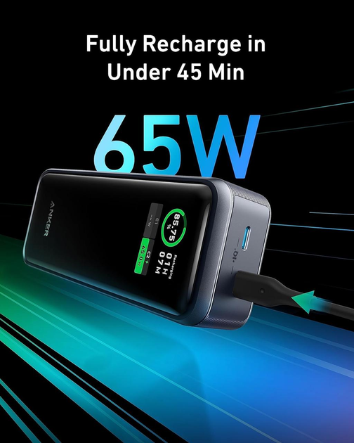 Внешний аккумулятор Anker Prime 12000mAh Power Bank 130W (A1335