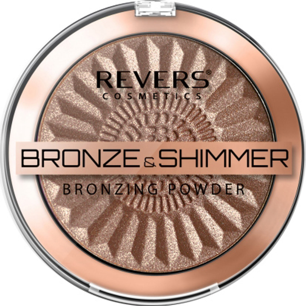 Акція на Пудра-бронзер Revers Cosmetics Bronze & Shimmer Powder №3 9 г від Rozetka