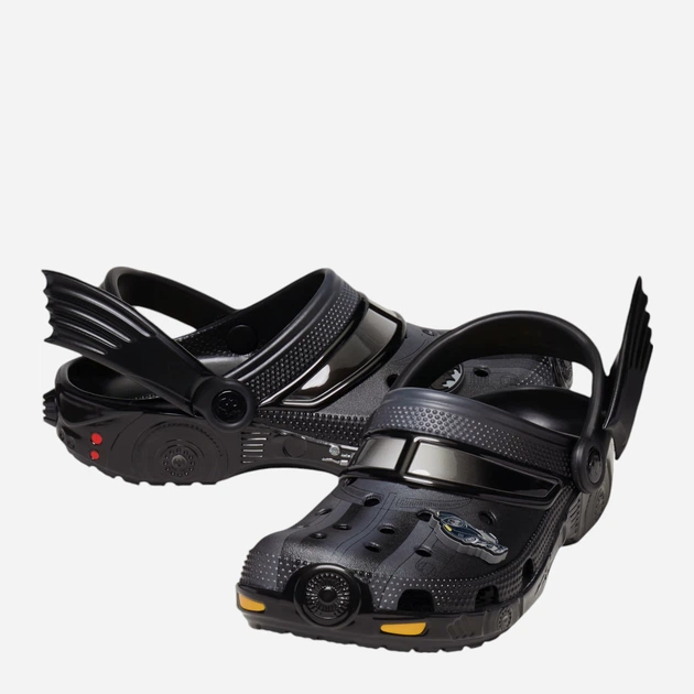 Chodaki młodzieżowe chłopięce Crocs Batman Batmobile Classic Clog 210219 36-37 (M4/W6) 22 cm Czarne (0196265806911) - obraz 3