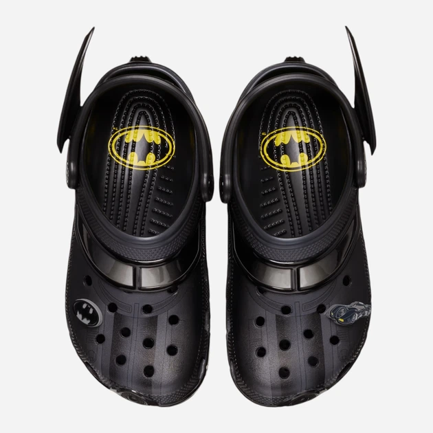 Chodaki młodzieżowe chłopięce Crocs Batman Batmobile Classic Clog 210219 36-37 (M4/W6) 22 cm Czarne (0196265806911) - obraz 5