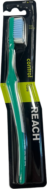 Зубная щетка Reach Control Soft Toothbrush Зеленая (4820019803425 ...