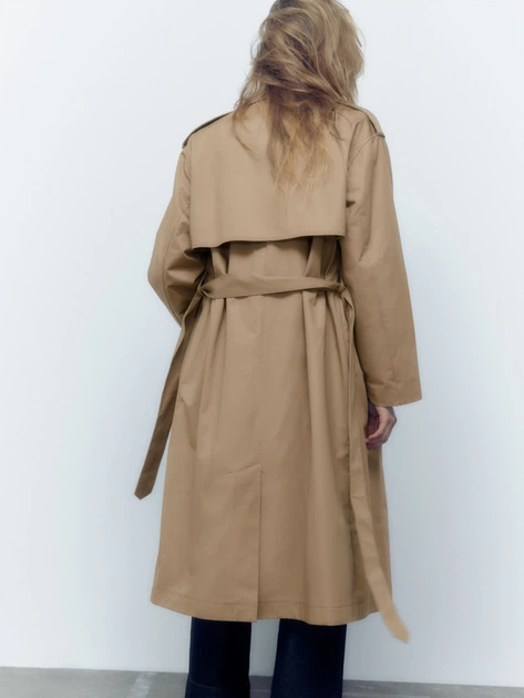 Куртка женская Zara 8073/288 S Коричневая (08073288704023