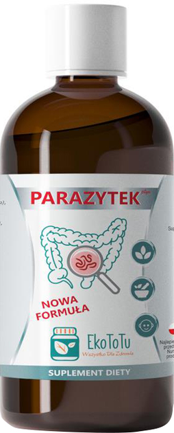 Suplement diety EkoToTu Parazytek Plyn 100 ml (5905858925954) - obraz 1