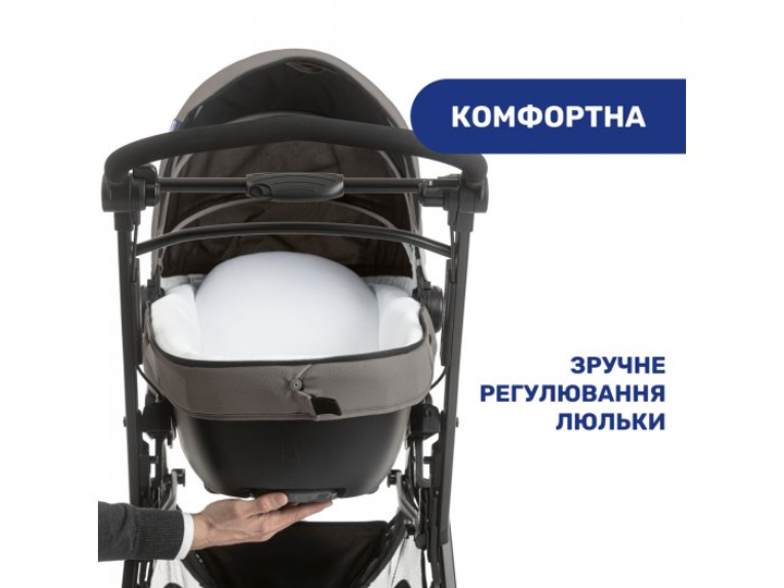 Универсальная коляска 2 в 1 Activ3, Chicco (темно-бежевая), 87087.34.01 - изображение 6