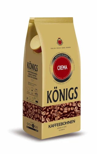 Кава в зернах Konigs Crema 1 кг - Фото 1 Кава в зернах Konigs Crema 1 кг - зображення 1