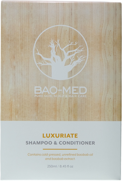 Подарочный набор Bao-Med Luxuriate Шампунь 250 мл + Кондиционер 250 мл + Маска 30 мл (8720865343075) 