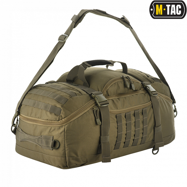 Сумка рюкзак 60л M-Tac Hammer Ranger Green тактичний ЗСУ 65x37x25 Зелений (9144) - зображення 1