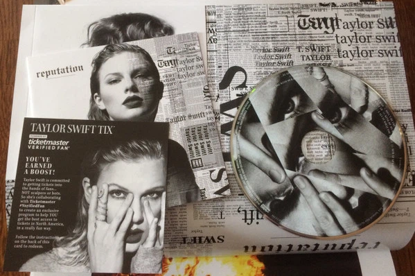 Музичний CD диск Taylor Swift – Reputation (Deluxe Edition) (CD +