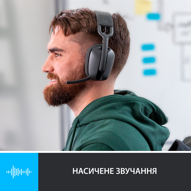 Гарнітура Logitech Zone Vibe 100 Graphite (981-001213) (6823485) - изображение 5