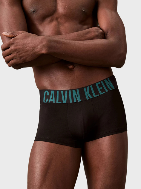 Zestaw majtek boxer męski Calvin Klein 000NB3611A L 3 szt Czarny (8720639720262) - obraz 2