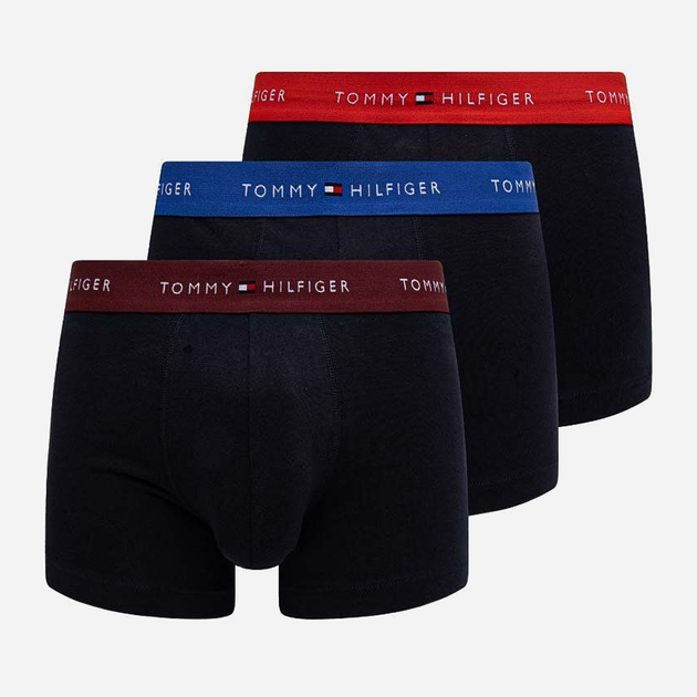 Zestaw majtek boxer męski Tommy Hilfiger UM0UM02763 XXL 3 szt Czarny (8720637176788) - obraz 1