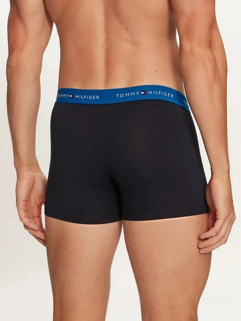 Набір трусів-боксерів чоловічих Tommy Hilfiger UM0UM03385-0W4 S 7 шт Чорний (8720637185360) - зображення 3