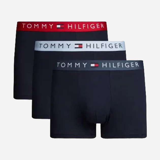 Набір трусів-боксерів чоловічих Tommy Hilfiger UM0UM03181 M 3 шт Чорний (8720637187623) - зображення 1