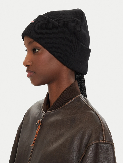 Czapka beany damska Calvin Klein K60K612322-01P One Size Czarna (8720639560967) - obraz 3