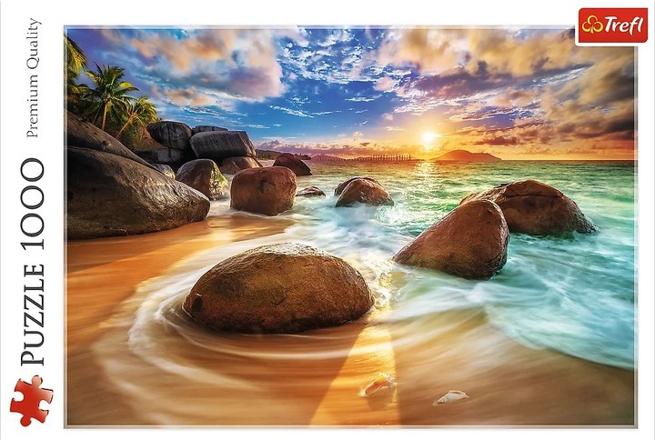 Puzzle Trefl Premium Quality Plaża Samudra Indiey 1000 elementów (5900511104615) - obraz 2