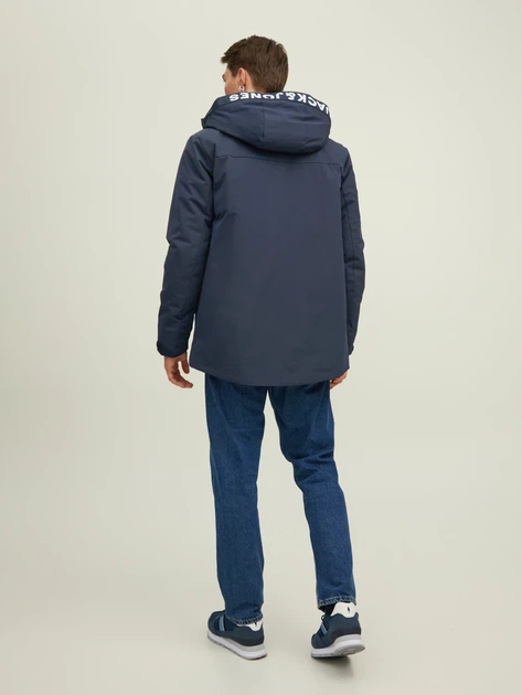 Куртка Jack&Jones Kaiser Parka Синій 2XL 12216910 - Фото 4 Куртка Jack&Jones Kaiser Parka Синій 2XL 12216910 - зображення 4