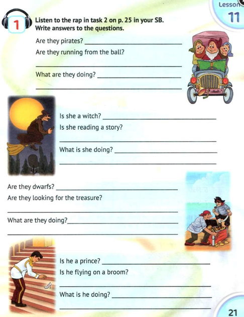Комппект рабочих тетрадей. Английский язык 4 класс НУШ. English with Smiling Sam (На украинском языке) - Фото 4 Комппект рабочих тетрадей. Английский язык 4 класс НУШ. English with Smiling Sam (На украинском языке) - изображение 4