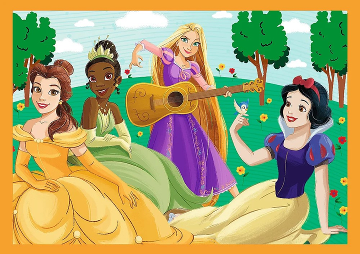 Пазл Trefl Disney Казкові історії принцес 4 в 1 207 елементів (5900511346510) - зображення 4