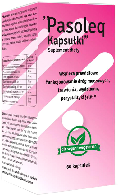 Дієтична добавка Polskie Centrum Farmaceutyczne PCF Pasoleq capsules 60 шт (5905036229720) - зображення 1