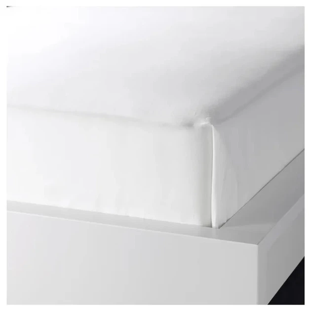 Наматрасник Ikea Somntuta 240 х 260 см белый 003.145.24 - Фото 3 Наматрасник Ikea Somntuta 240 х 260 см белый 003.145.24 - изображение 3