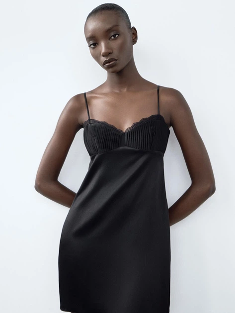 Футболка женская Zara 1131/810 S Черная (01131810800029