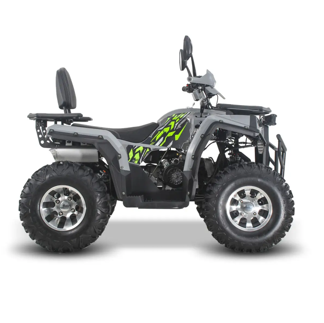 Квадроцикл FORTE ATV-200G PRO зелено-сірий - Фото 4 Квадроцикл FORTE ATV-200G PRO зелено-сірий - изображение 4