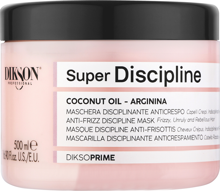 Дисциплинирующая распутывающая маска Dikson Dikso Prime Discipline Anti-frizz Mask 500мл (8000836522501) - Фото 1 Дисциплинирующая распутывающая маска Dikson Dikso Prime Discipline Anti-frizz Mask 500мл (8000836522501) - изображение 1