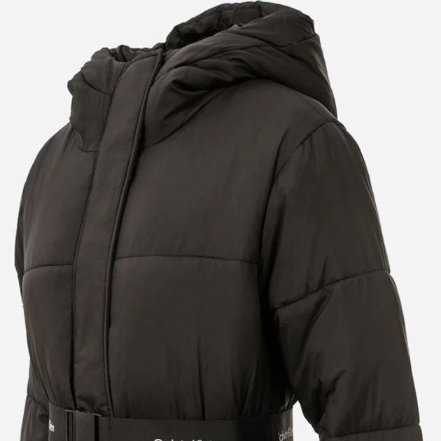 Kurtka puchowa damska zimowa Calvin Klein J20J224122-BEH M Czarna (8720639430567) - obraz 5
