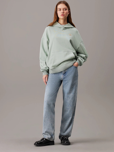 Худі жіноче Calvin Klein J20J224173-PCY S М'ятне (8720639430154) - зображення 3