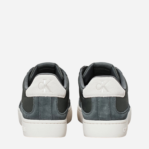Чоловічі снікери Calvin Klein YM0YM01100-02I 45 Темно-зелені (8720639479337) - зображення 4
