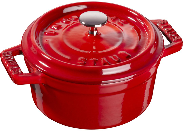 Garnek Staub Mini Cocotte Czerwony 250 ml (3272341010063) - obraz 1